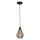 Eglo Canada - 43776A - One Light Pendant - Adwickle - Black