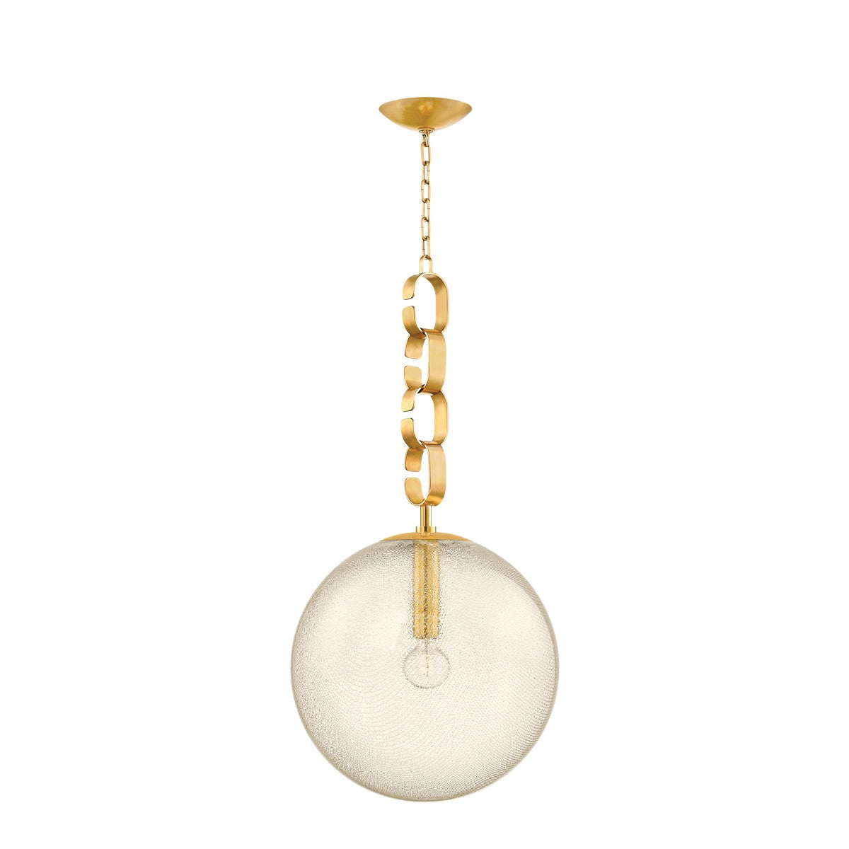Corbett Lighting - 374-18-VB - One Light Pendant - Nessa - Vintage Brass