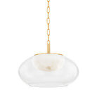 Hudson Valley Canada - 9017-AGB - LED Pendant - Moore - Aged Brass
