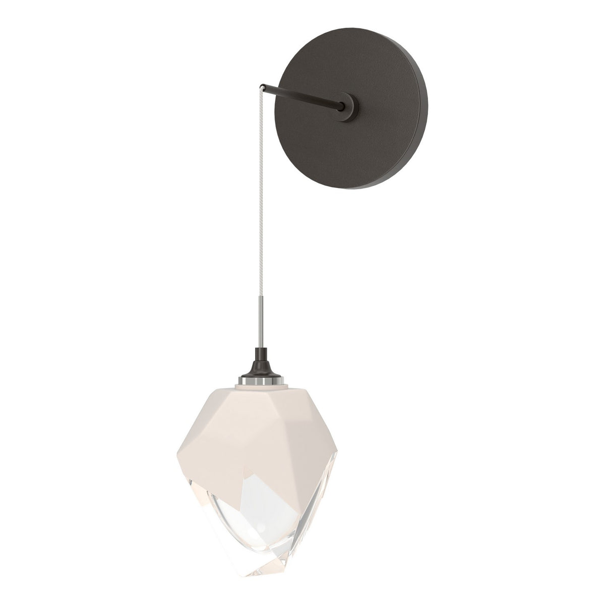 Hubbardton Forge - 201397-SKT-14-WP0754 - LED Wall Sconce - Chrysalis - Oil Rubbed Bronze