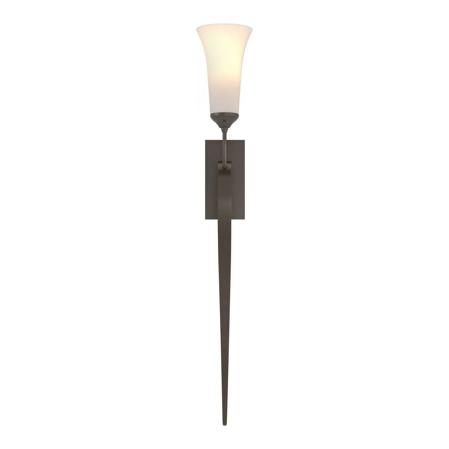 Hubbardton Forge - 204526-SKT-14-GG0068 - One Light Wall Sconce - Sweeping Taper - Oil Rubbed Bronze