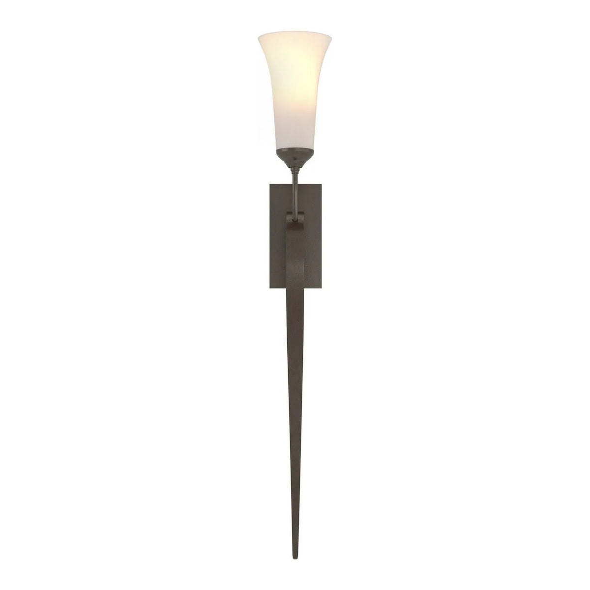Hubbardton Forge - 204526-SKT-14-GG0068 - One Light Wall Sconce - Sweeping Taper - Oil Rubbed Bronze