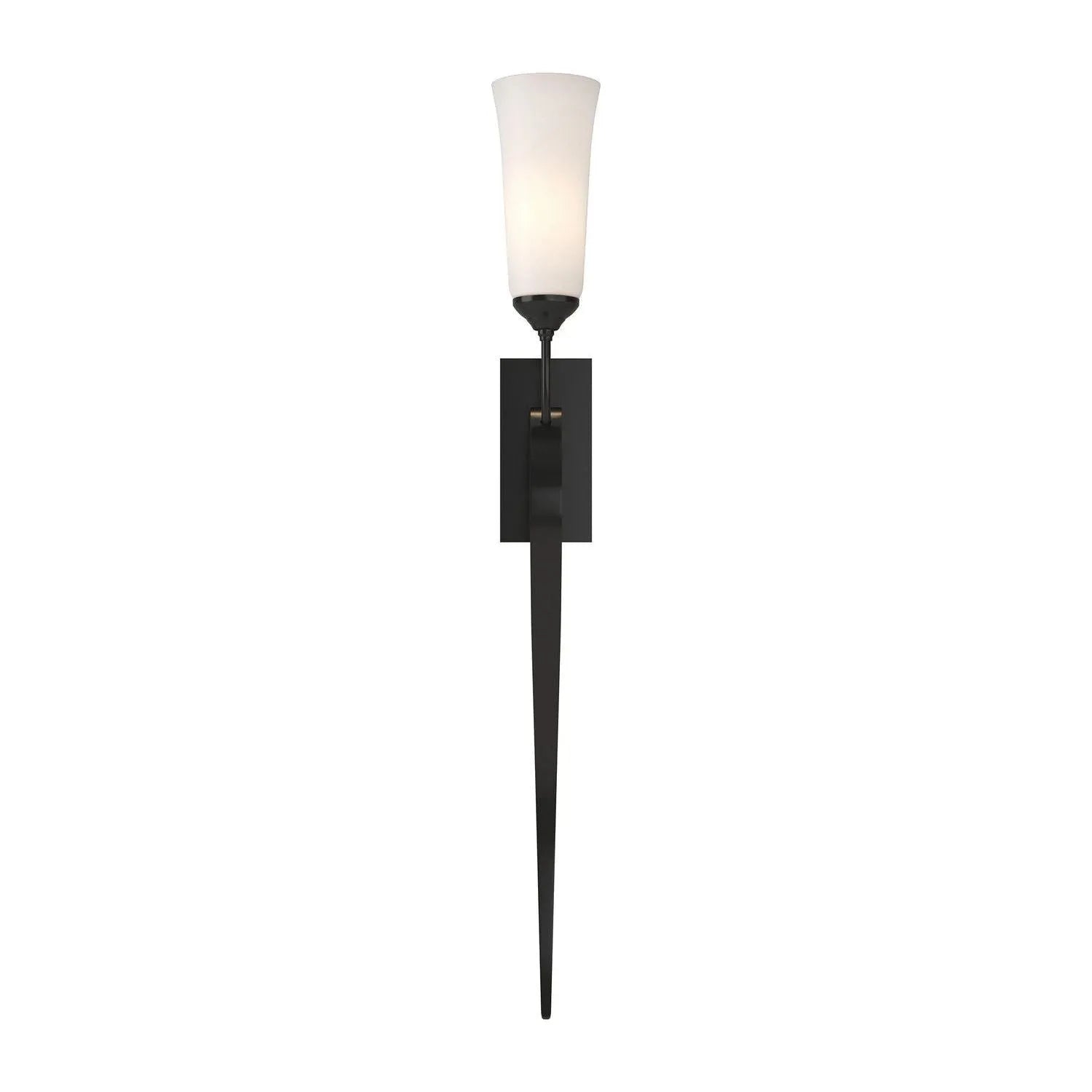 Hubbardton Forge - 204529-SKT-10-GG0350 - One Light Wall Sconce - Sweeping Taper - Black