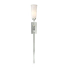 Hubbardton Forge - 204529-SKT-82-GG0350 - One Light Wall Sconce - Sweeping Taper - Vintage Platinum