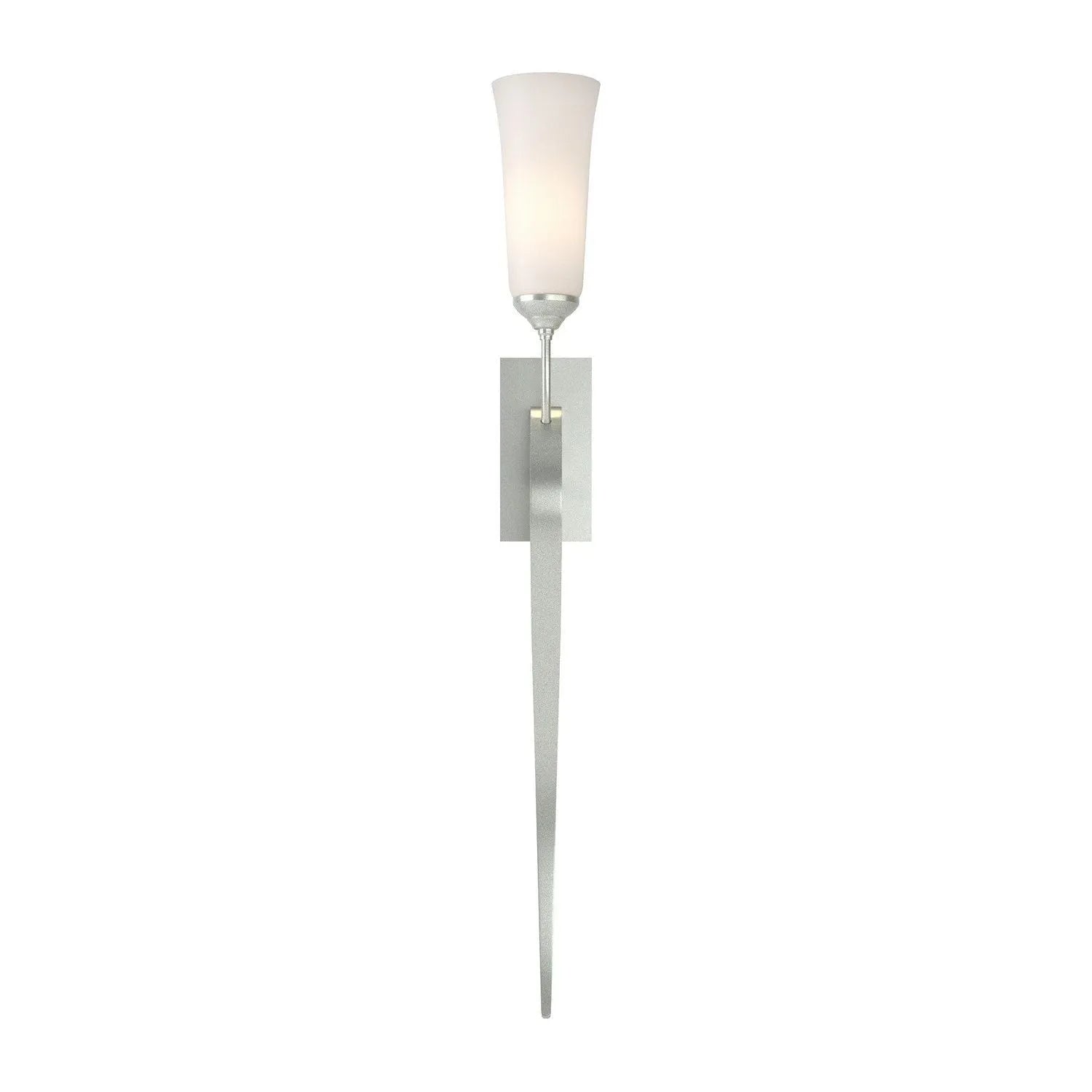 Hubbardton Forge - 204529-SKT-82-GG0350 - One Light Wall Sconce - Sweeping Taper - Vintage Platinum