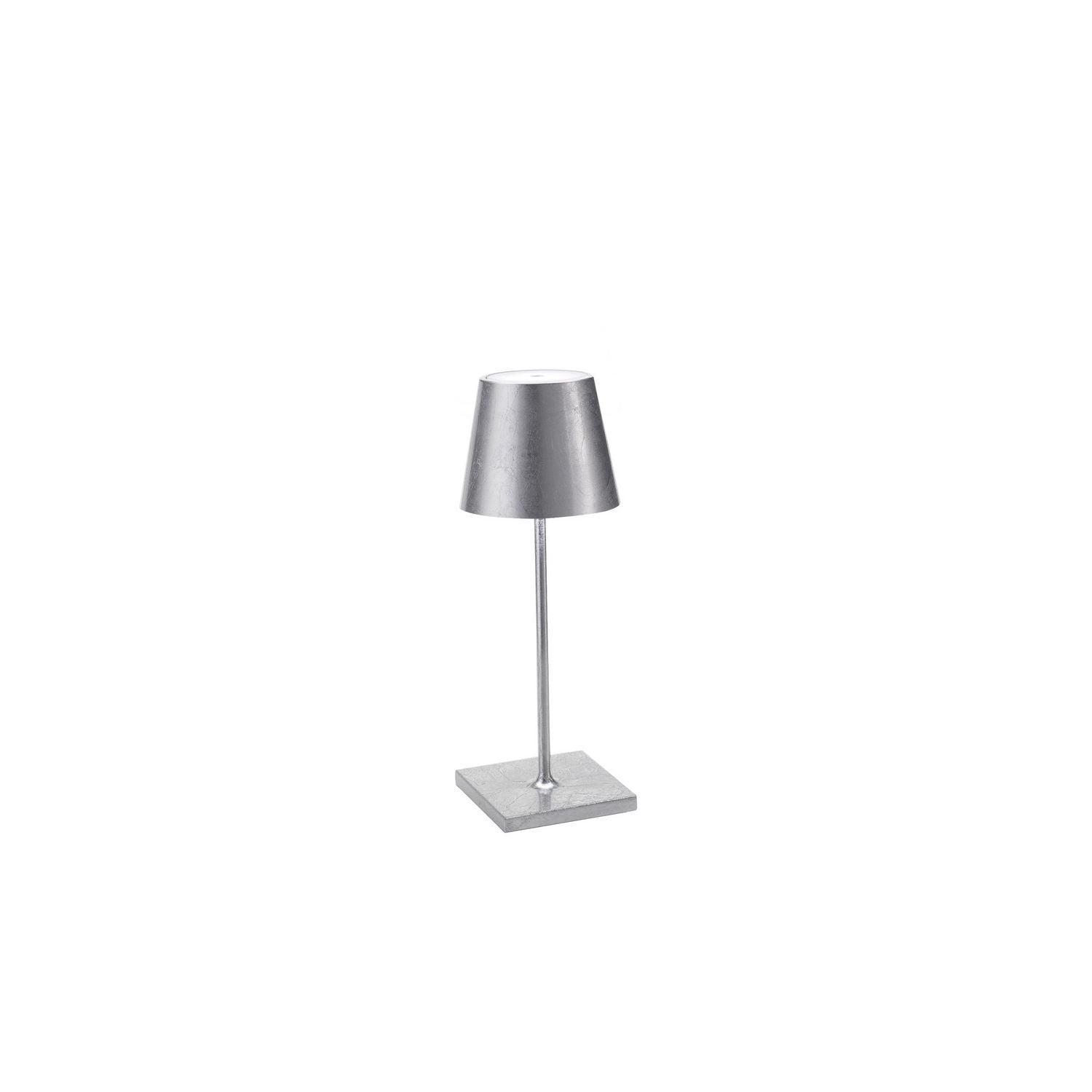 Zafferano - LD0320BFA - LED Table Lamp - Poldina Pro - Silver leaf
