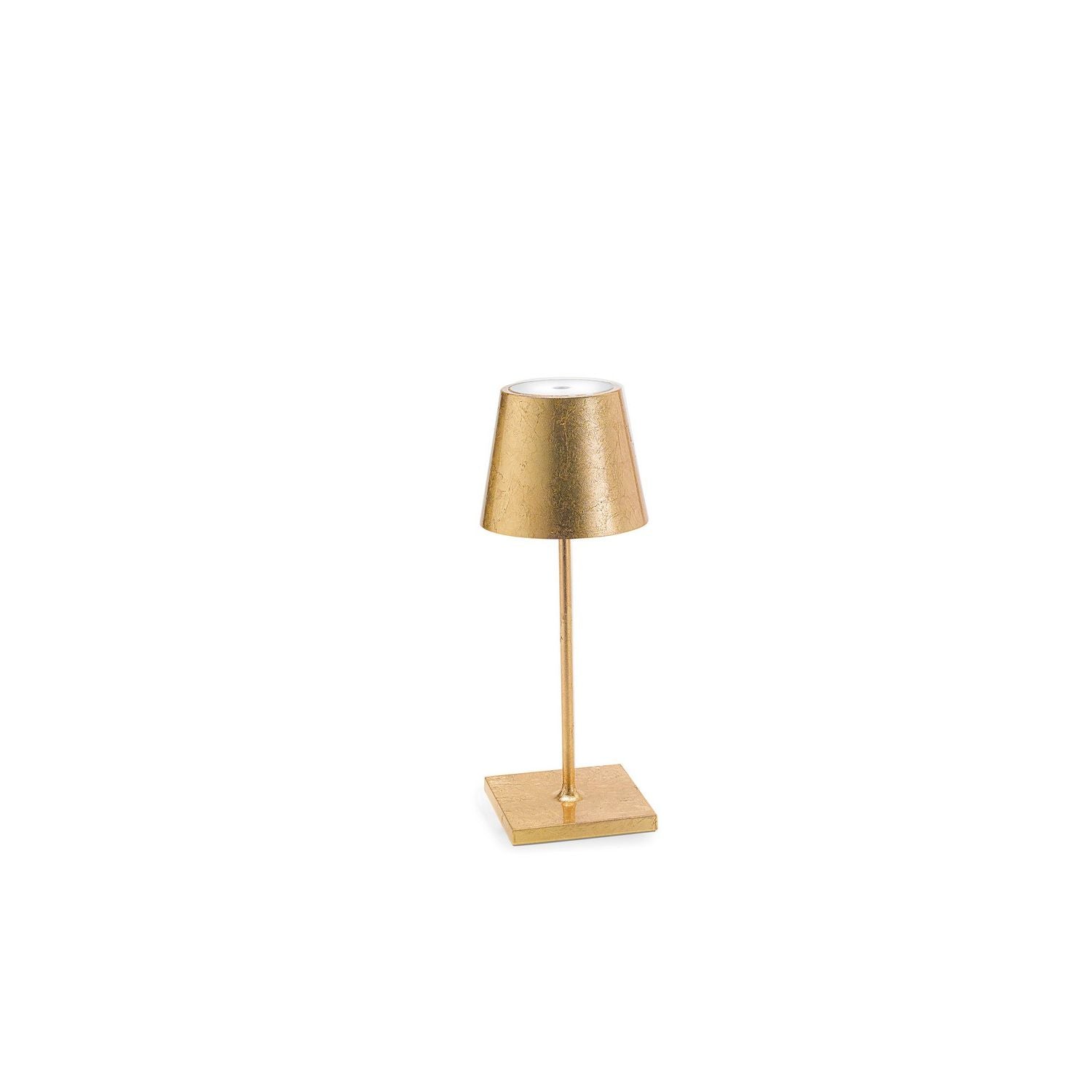 Zafferano - LD0320BFO - LED Table Lamp - Poldina Pro - Gold leaf