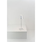Zafferano - LD0340BFA - LED Table Lamp - Poldina Pro - Silver leaf