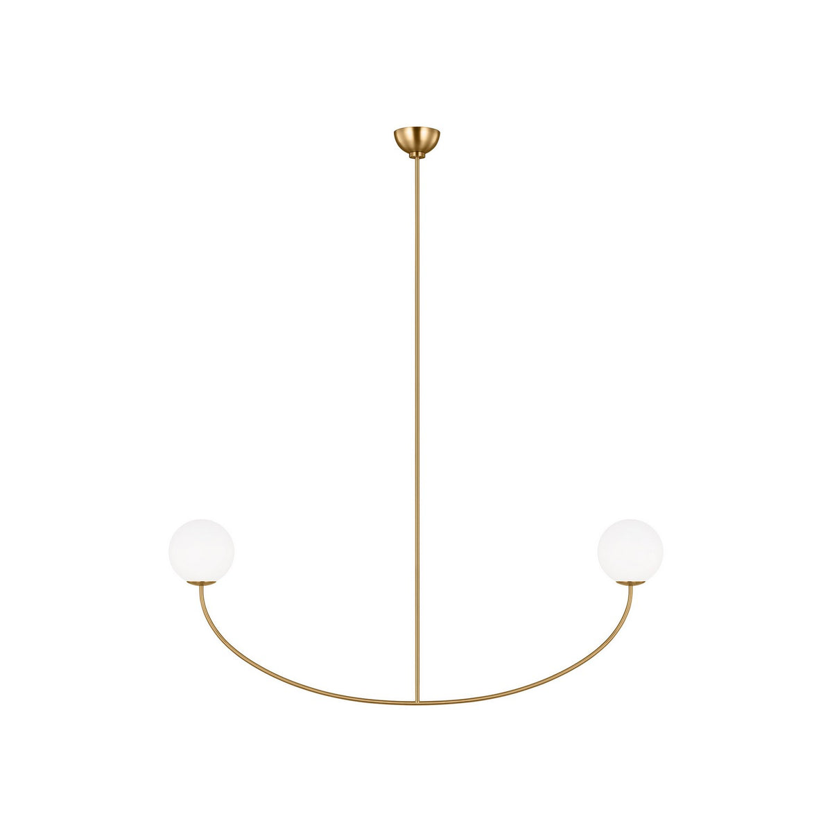 Visual Comfort Studio Canada - AEC1132BBS - Two Light Linear Chandelier - Galassia - Burnished Brass