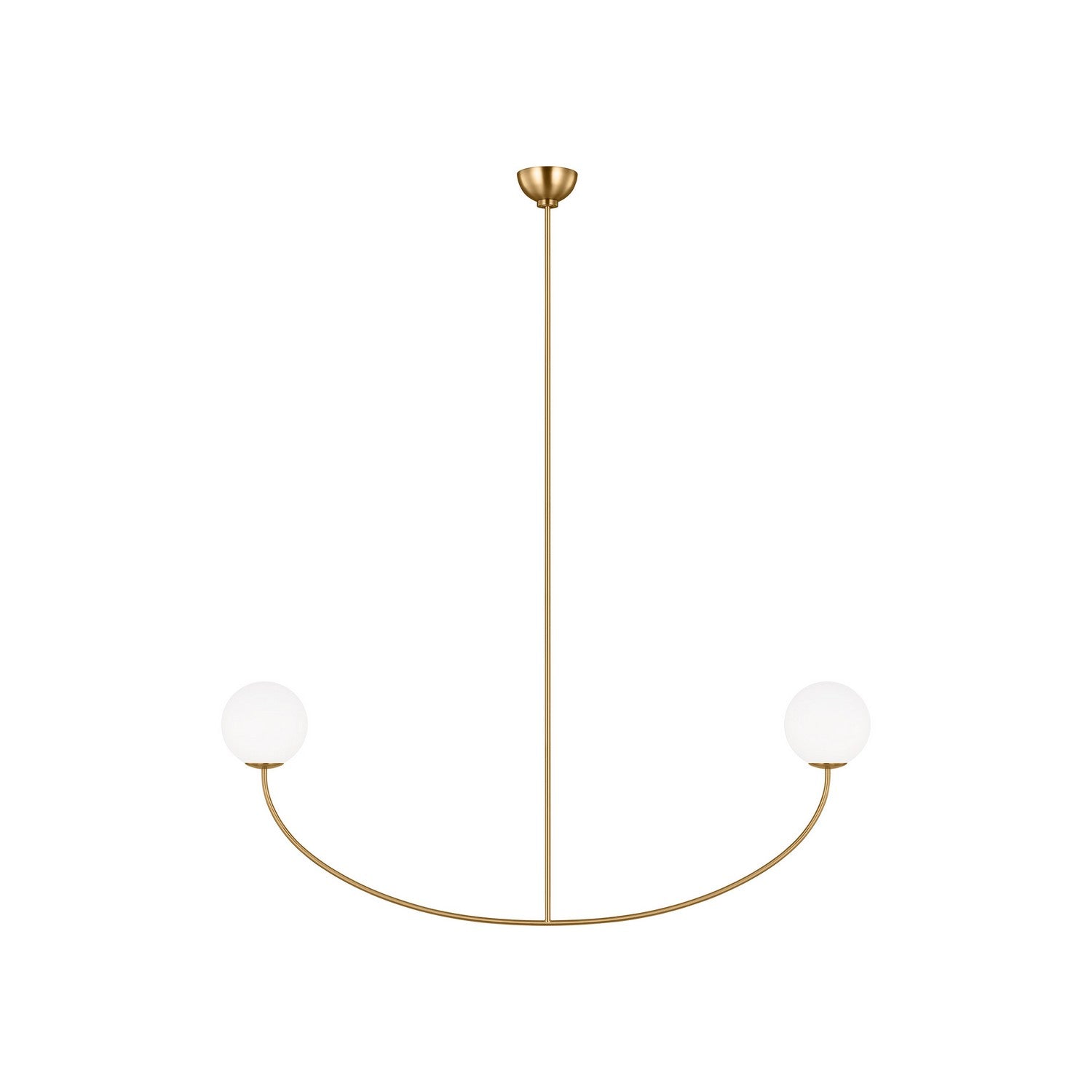 Visual Comfort Studio Canada - AEC1132BBS - Two Light Linear Chandelier - Galassia - Burnished Brass
