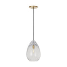 Visual Comfort Modern - SLPD279CNB - One Light Pendant - Alina - Natural Brass