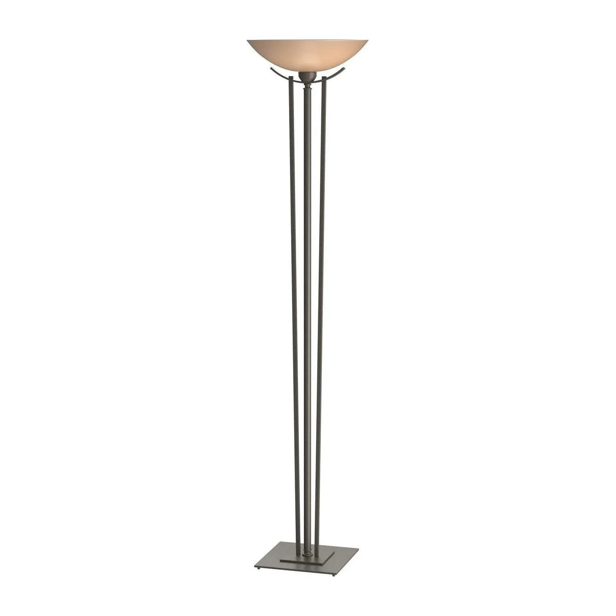 Hubbardton Forge - 249642-SKT-07-SS0024 - One Light Torchiere - Taper - Dark Smoke