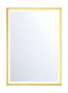Eurofase 48975-018 Artell LED Rectangular Mirror in Gold