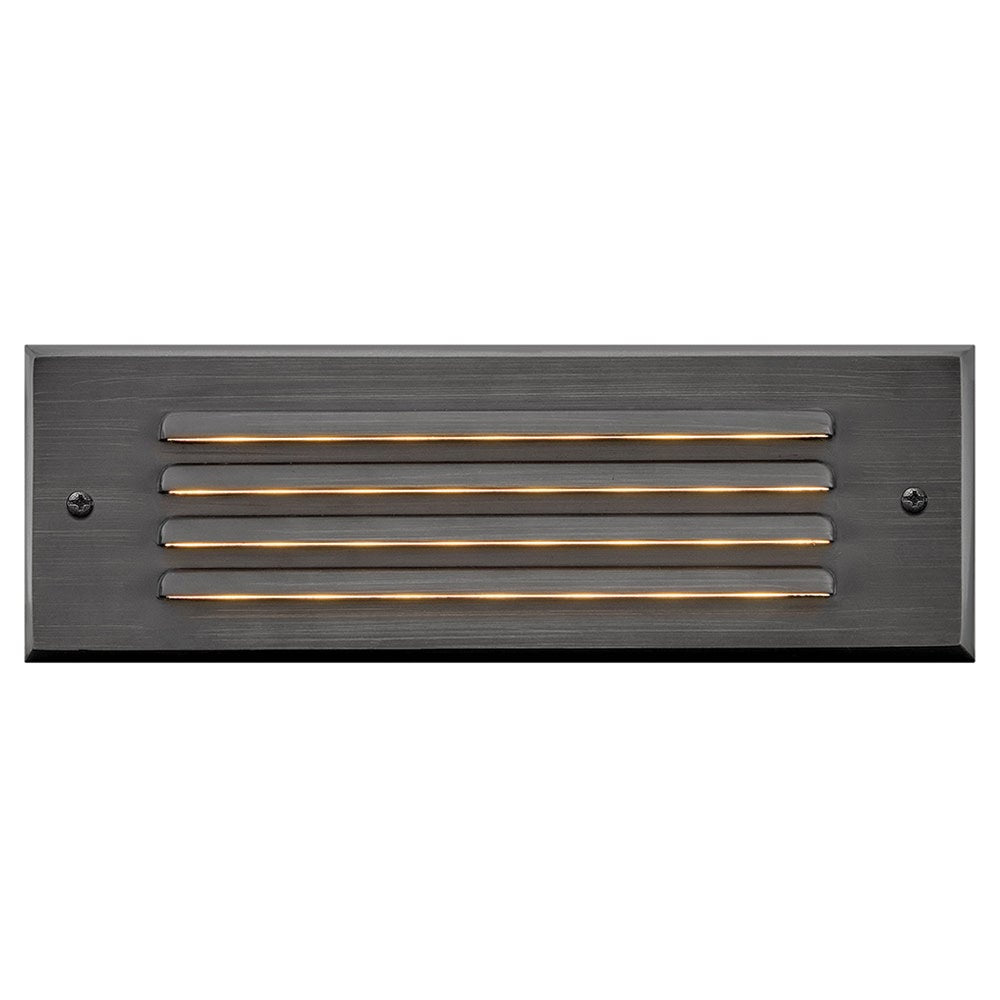 Louvered Brick Light LED Flush Step Light