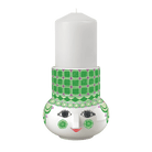 Bjørn Wiinblad 53116 Olga Candle Holder in Green
