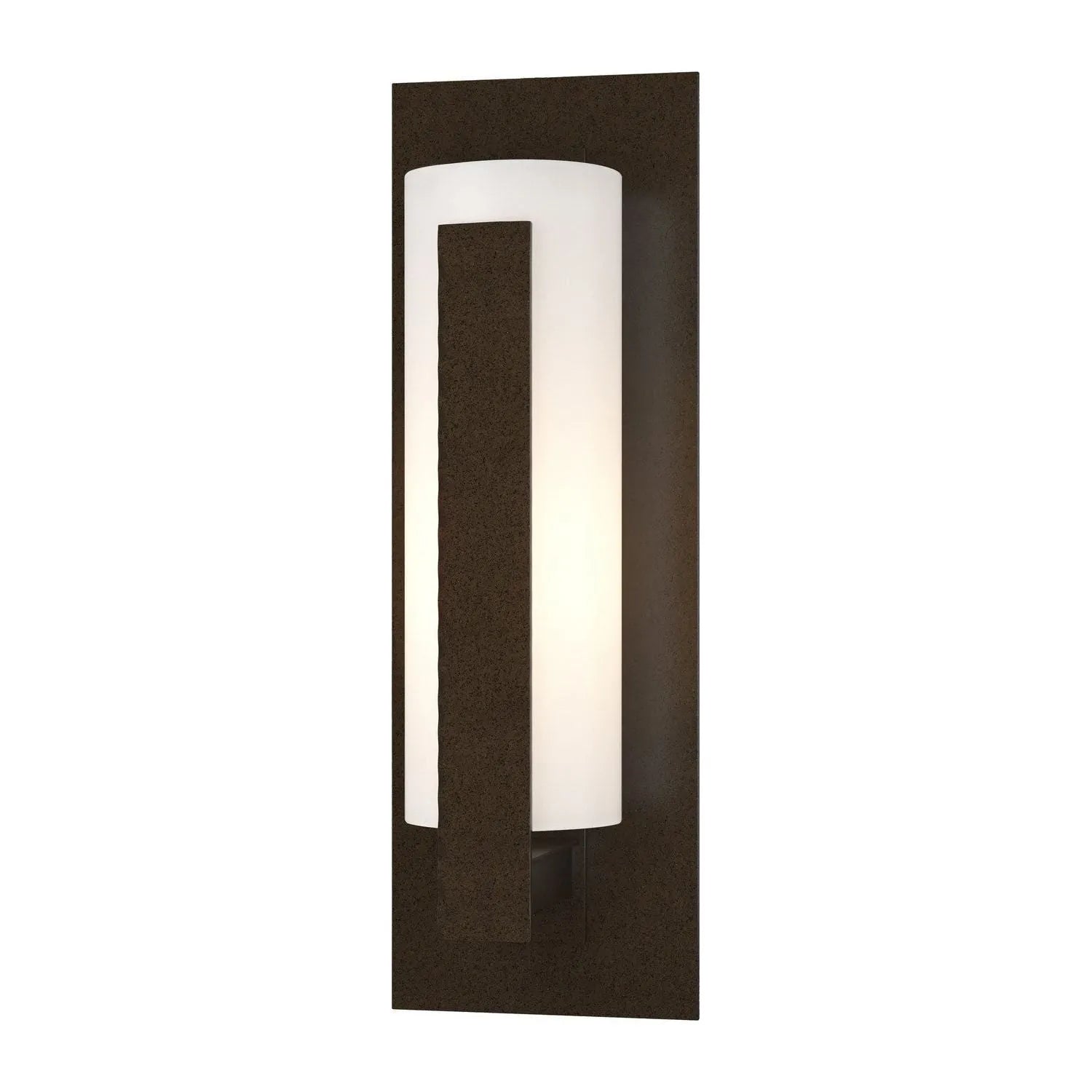 Hubbardton Forge - 307285-SKT-14-GG0066 - One Light Outdoor Wall Sconce - Vertical Bar - Coastal Oil Rubbed Bronze