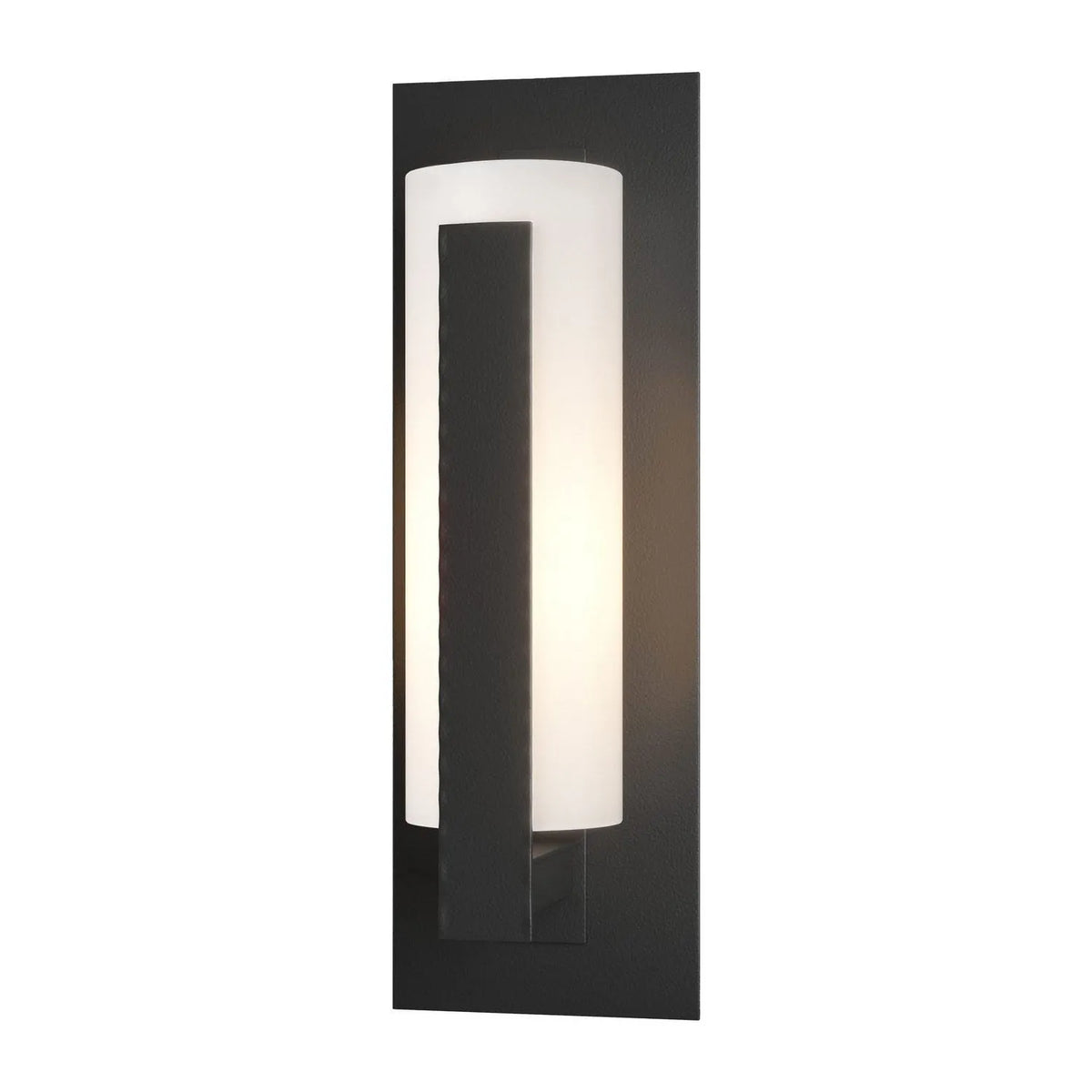 Hubbardton Forge - 307285-SKT-80-GG0066 - One Light Outdoor Wall Sconce - Vertical Bar - Coastal Black