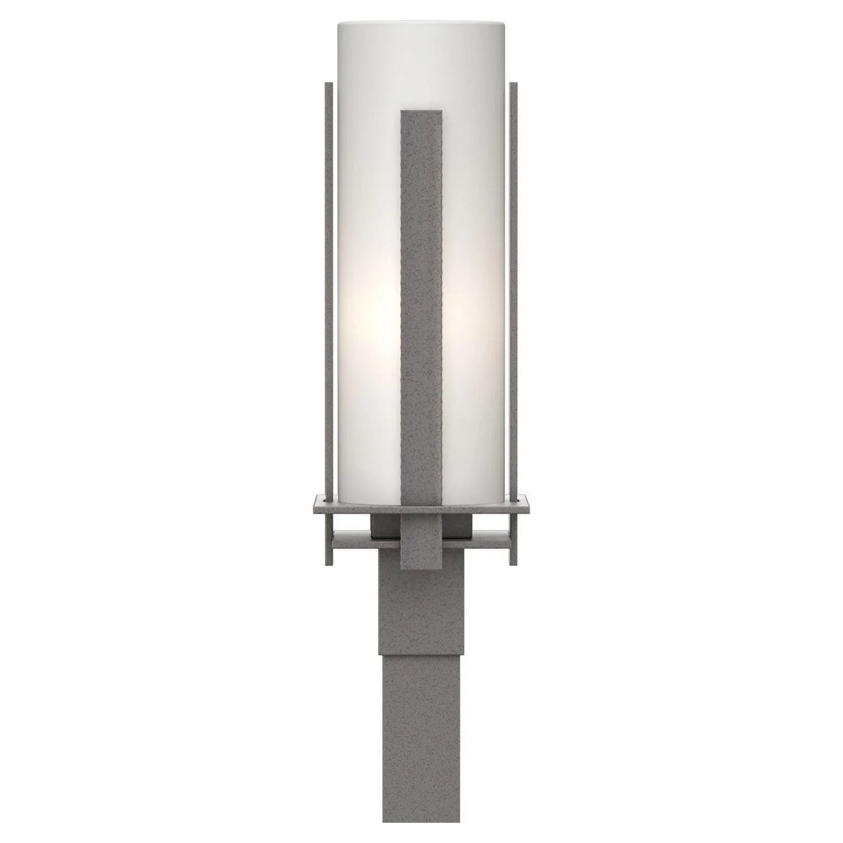 Hubbardton Forge - 347288-SKT-78-GG0040 - One Light Outdoor Post Mount - Vertical Bar - Coastal Burnished Steel
