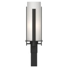 Hubbardton Forge - 347288-SKT-80-GG0040 - One Light Outdoor Post Mount - Vertical Bar - Coastal Black