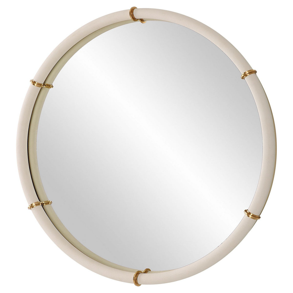 Uttermost - 09950 - Miroir - Chypre - Acier plaqué laiton