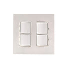 Eurofase Heating - EFDWPW - DUAL DUPLEX SWITCH,WH - CONTROLS - White