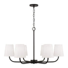 Capital Lighting - 449462MB-706 - Six Light Chandelier - Brody - Matte Black