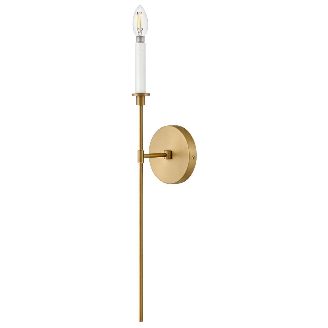 Lark Canada - 83070LCB - LED Wall Sconce - Hux - Lacquered Brass