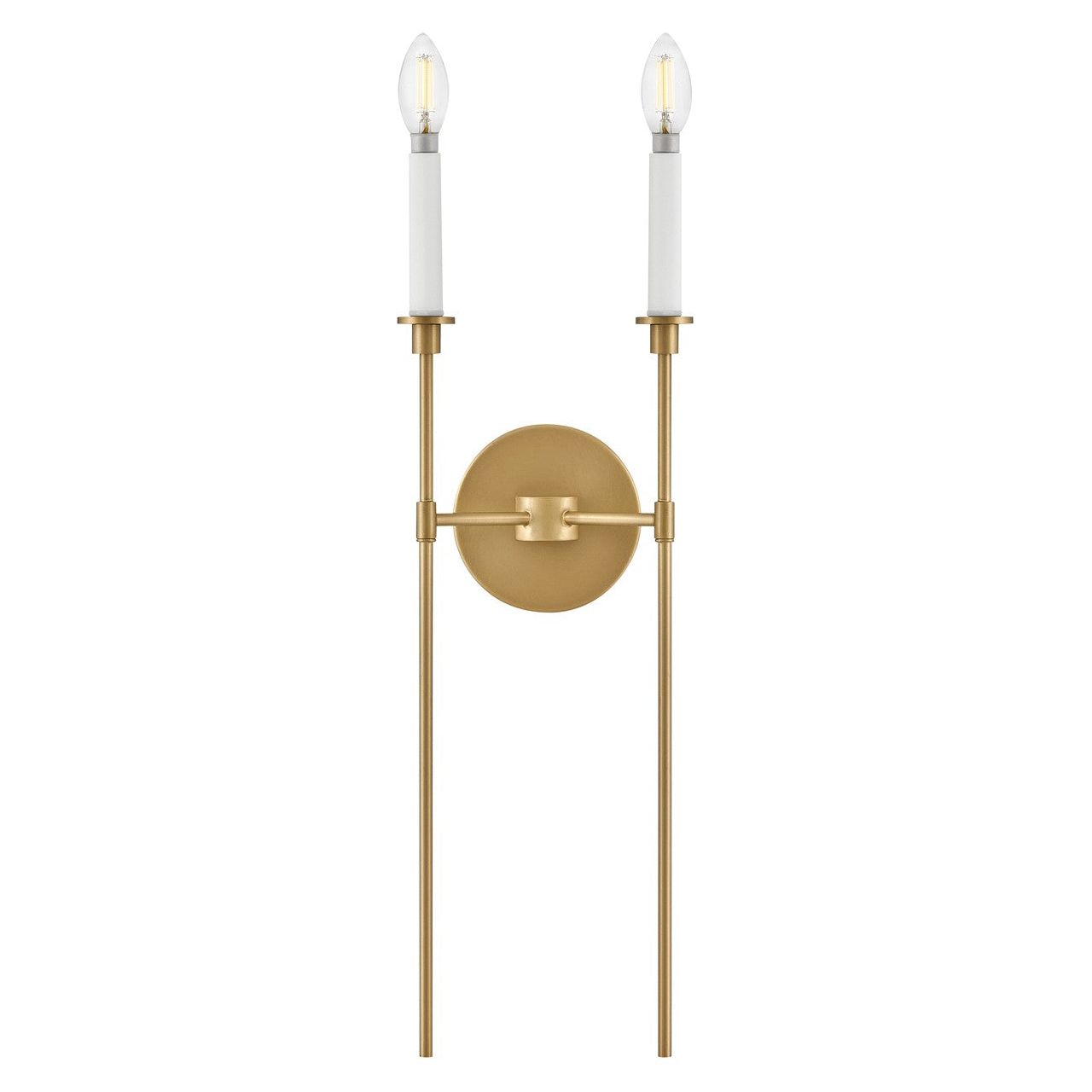 Lark Canada - 83072LCB - LED Wall Sconce - Hux - Lacquered Brass
