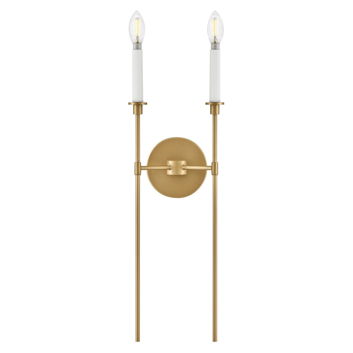 Lark Canada - 83072LCB - LED Wall Sconce - Hux - Lacquered Brass