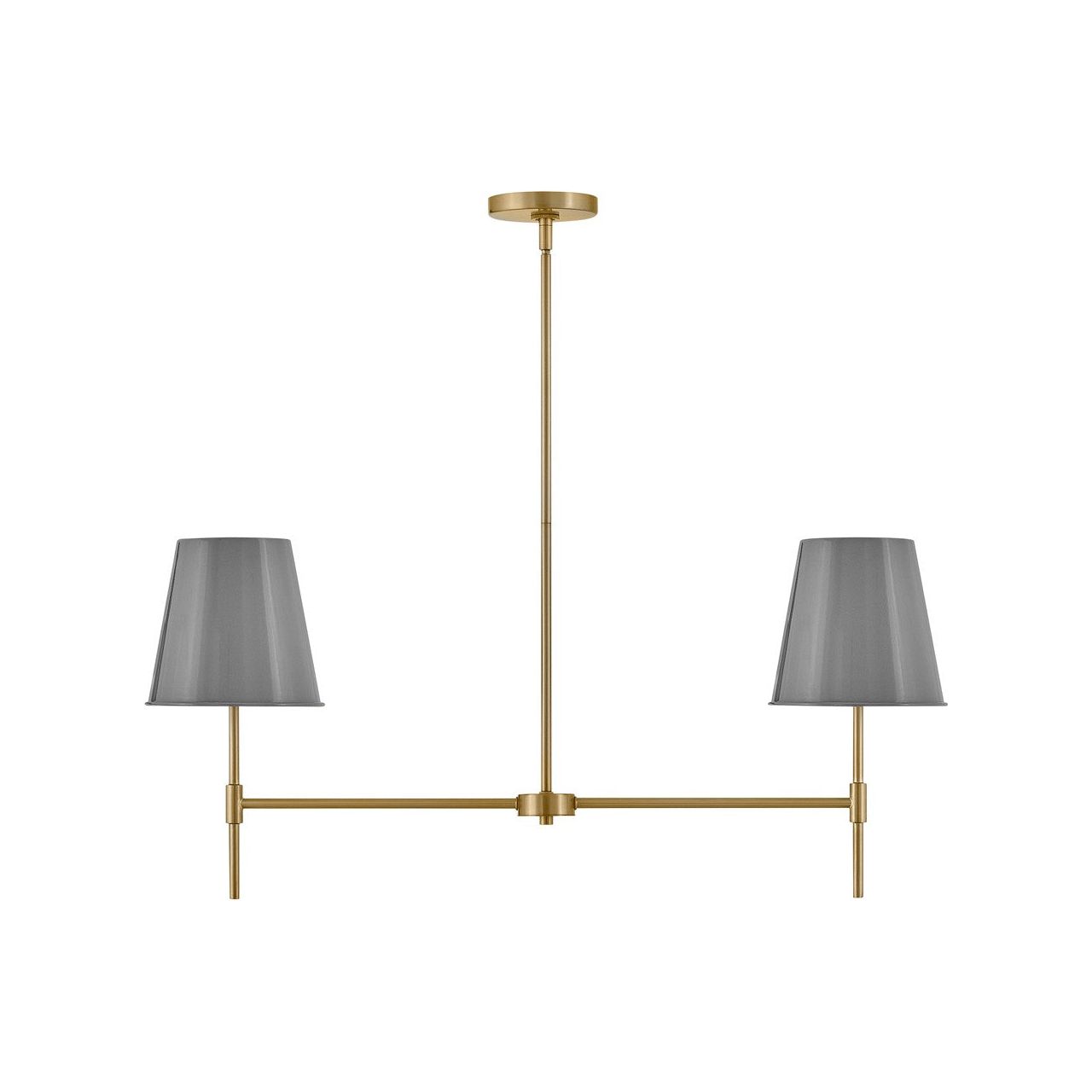 Lark Canada - 83445LCB-FY - LED Linear Chandelier - Blake - Lacquered Brass