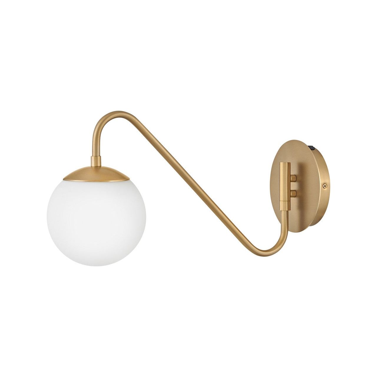 Lark Canada - 83480LCB - LED Wall Sconce - Dottie - Lacquered Brass