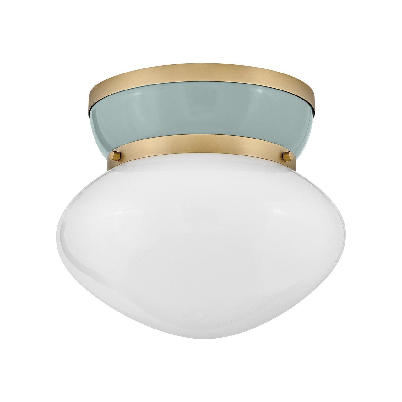 Lark Canada - 83601LCB-SF - LED Flush Mount - Lucy - Lacquered Brass