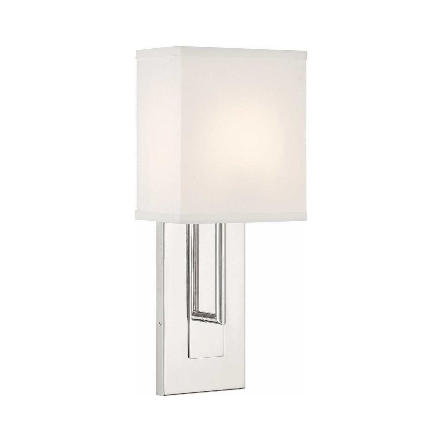 Crystorama - BRE-A3631-PN - One Light Wall Sconce - Brent - Polished Nickel