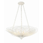 Crystorama - DOR-B7706-MT - Six Light Chandelier - Doral - Matte White