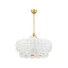Troy Lighting F2136-VGL Jacik Chandelier in Vintage Gold Leaf