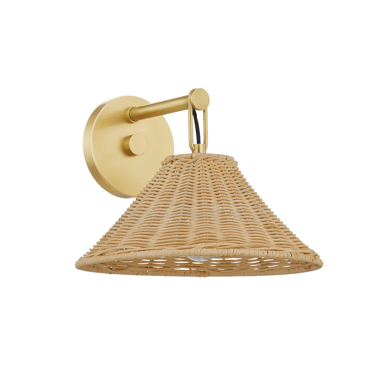 Mitzi - H831101-AGB - One Light Wall Sconce - Dalia - Aged Brass