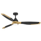 Éclairage intelligent Hinkley Lighting 906760FMB-LDD Aileron LED Ventilateur  en noir mat