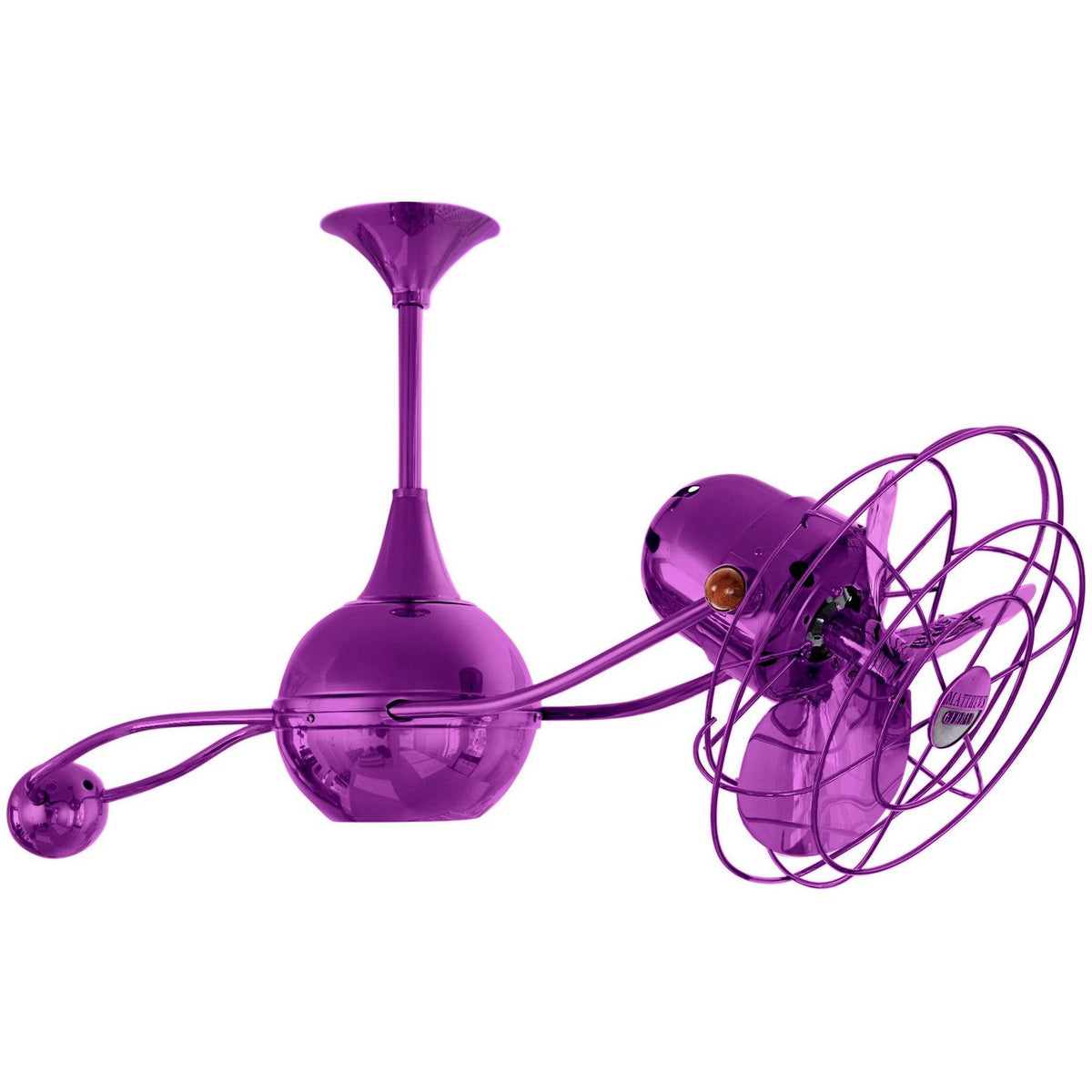 Matthews Fan Company - B2K-LTPURPLE-MTL - 40"Ceiling Fan - Brisa 2000 - Light Purple