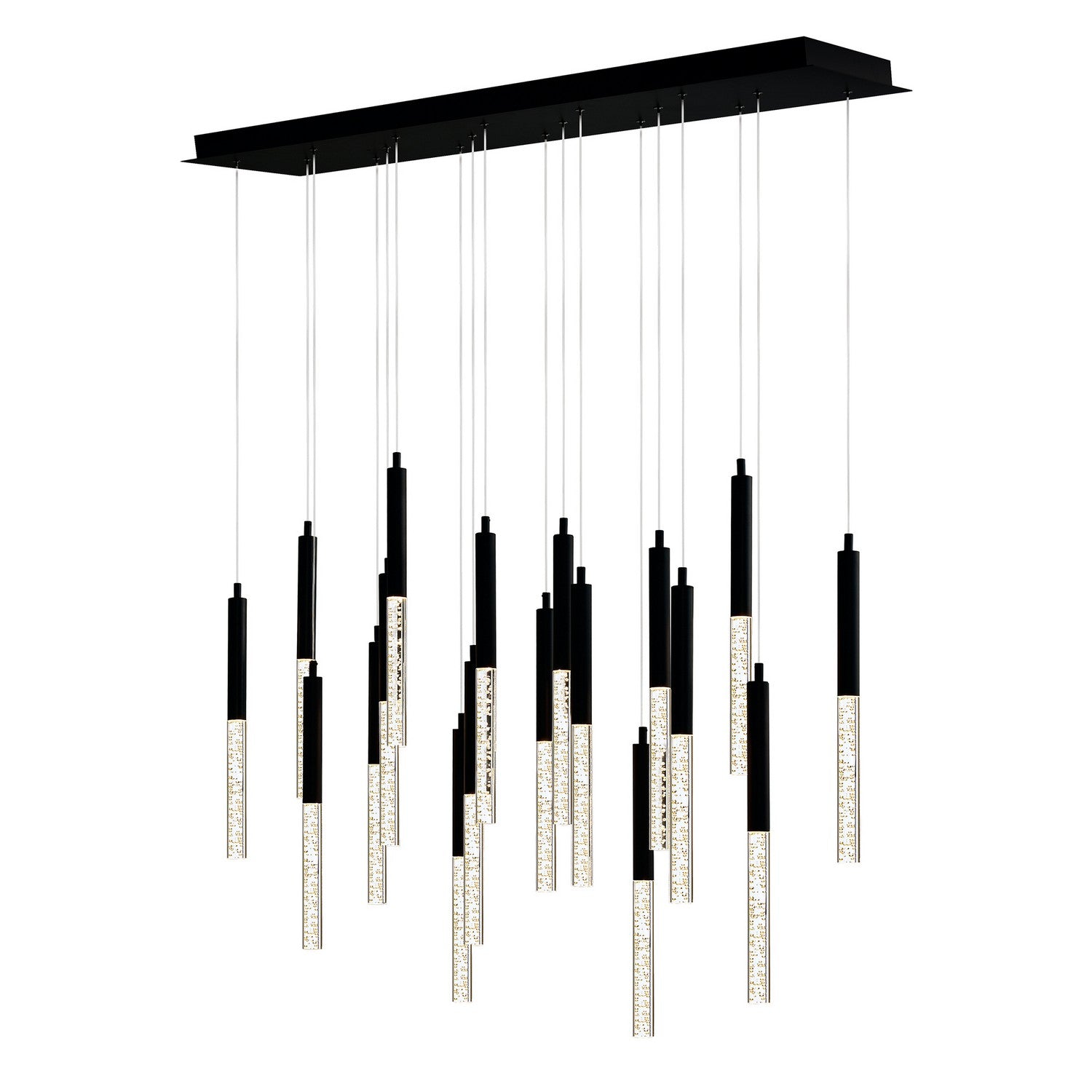 CWI Lighting Canada - 1703P48-18-101-RC - LED Chandelier - Dragonswatch - Black