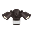 Savoy House - 4-FLOOD-MS-A2-3000K-BZ - LED Motion Sensored Double Flood Light - Bronze