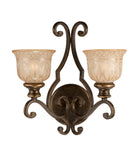 Crystorama - 7402-BU - Deux lumières Murale - Norwalk - Bronze Umber