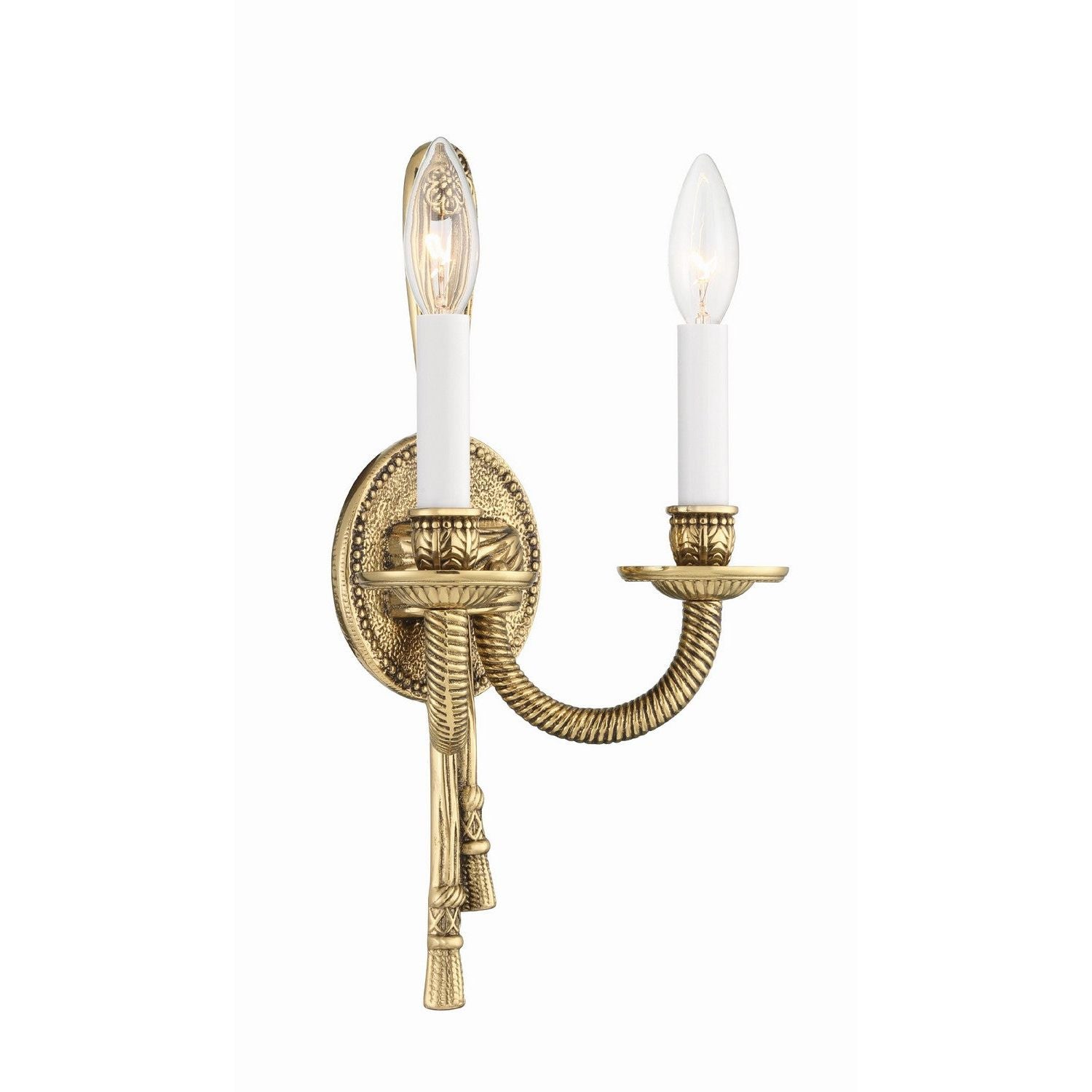 Crystorama - 650-OB - Deux lumières Murale - Lexsi - Olde Brass