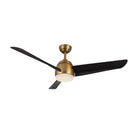 Kuzco Canada - CF91954-BG/MB - 54"Ceiling Fan - Thalia - Brushed Gold/Matte Black