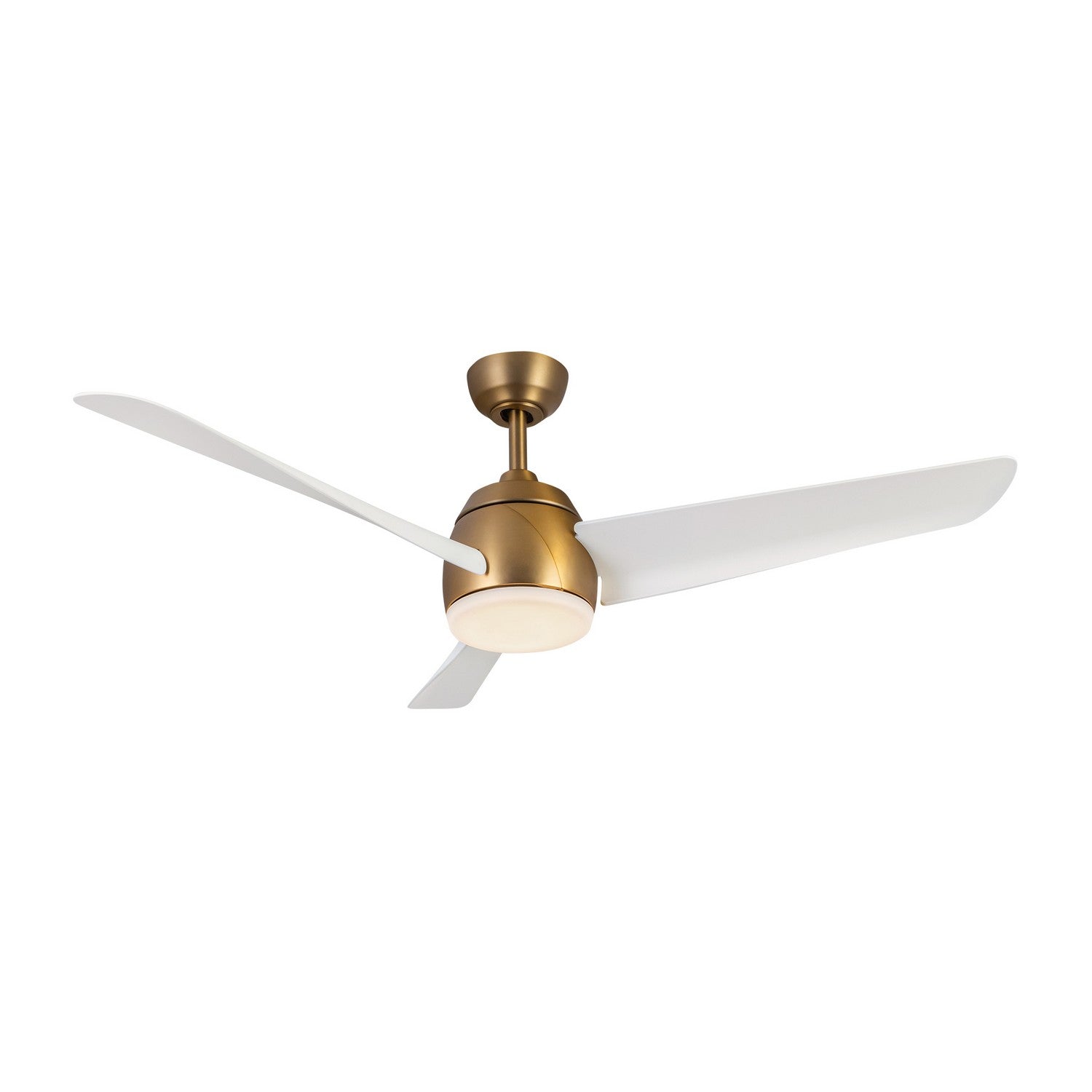 Kuzco Canada - CF91954-BG/WH - 54"Ceiling Fan - Thalia - Brushed Gold/Matte White
