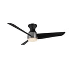 Kuzco Canada - HF91954-BN/MB - 54"Hugger Fan - Thalia - Brushed Nickel/Matte Black