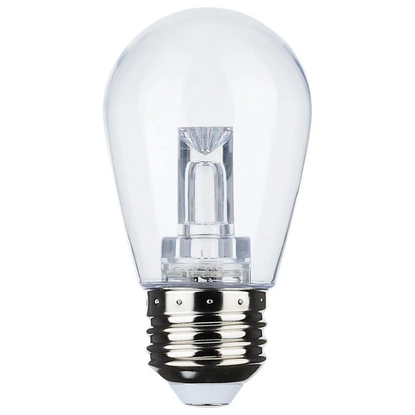Remplacement d'étoile de mer DEL Guirlande lumineuse - 1 W - S14 - RGBW - Étoile de mer IOT - Transparente - 12 V - Base moyenne - Lot de 2