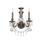Crystorama - 5162-EB-CL-MWP - Two Light Wall Sconce - Vanderbilt - English Bronze