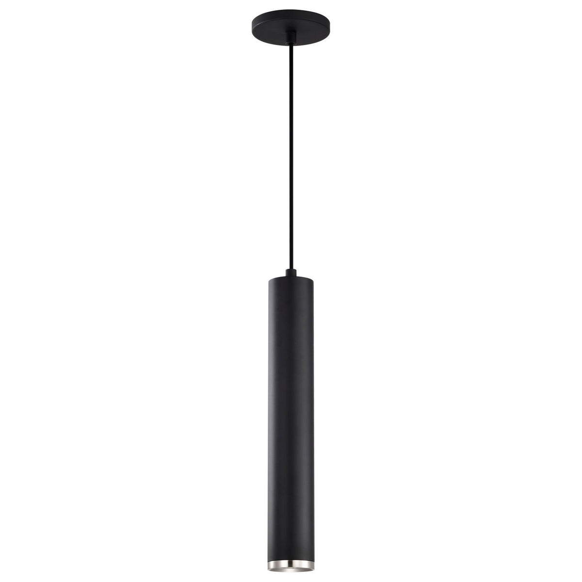 Nuvo Canada - 62-819 - LED Pendant - Century - Matte Black / Brushed Nickel