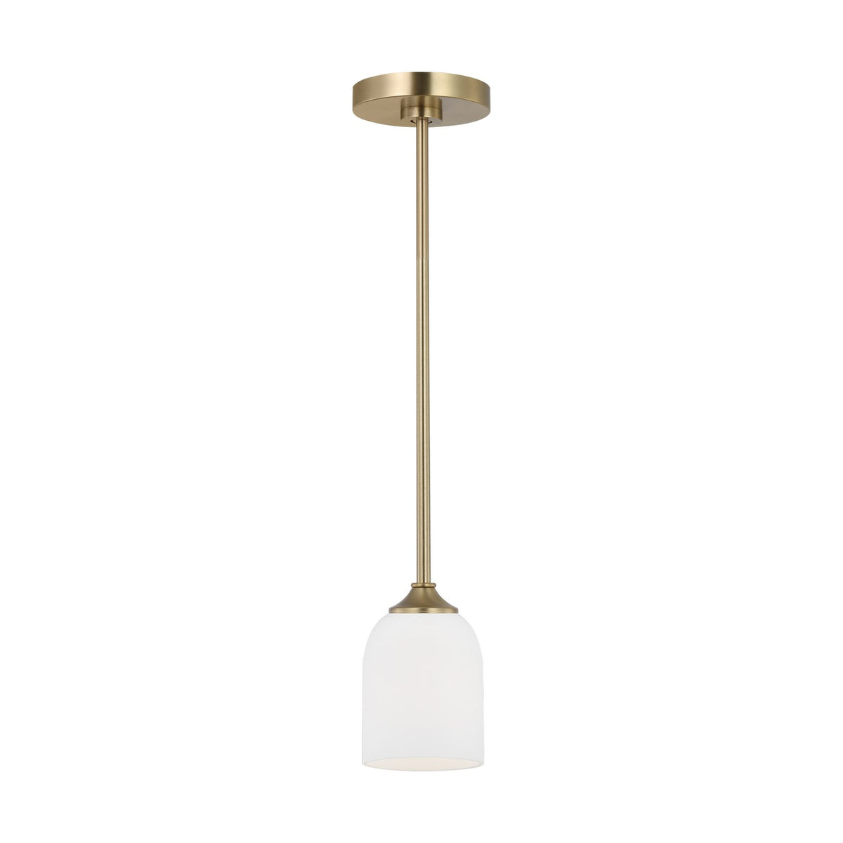Generation Lighting Canada - GLP1021SB - One Light Mini Pendant - Emile - Satin Bronze