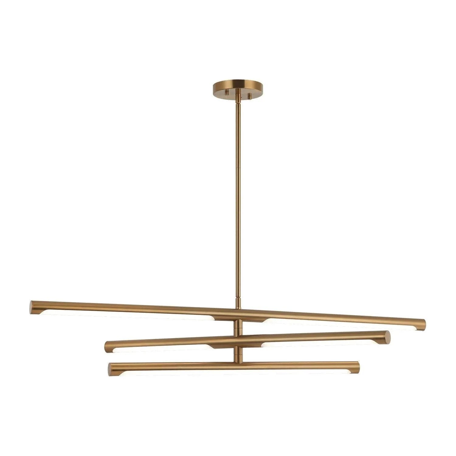 Matteo Canada - C31490AG - LED Pendant - Novelle - Aged Gold Brass